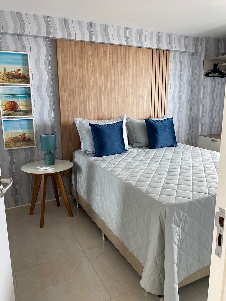 Pe na areia no Caribessa
