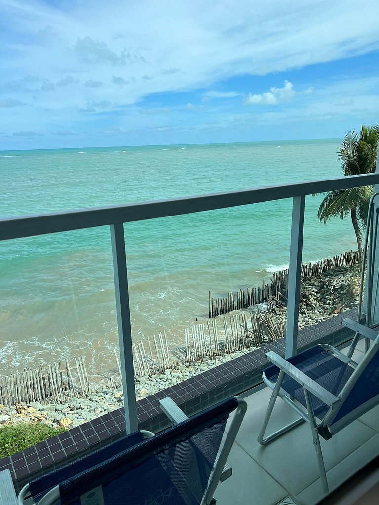 Apartamento Pe na Areia Porteira fechada 1