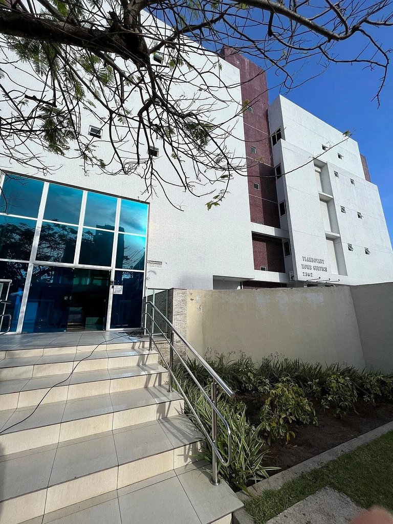 Apartamento Pe na Areia Porteira fechada 1