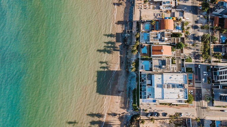 Apartamento Pe na Areia Porteira fechada 1