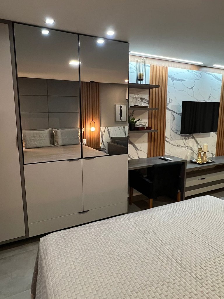 Lindo Studio alto padrao na praia do Cabo Branco