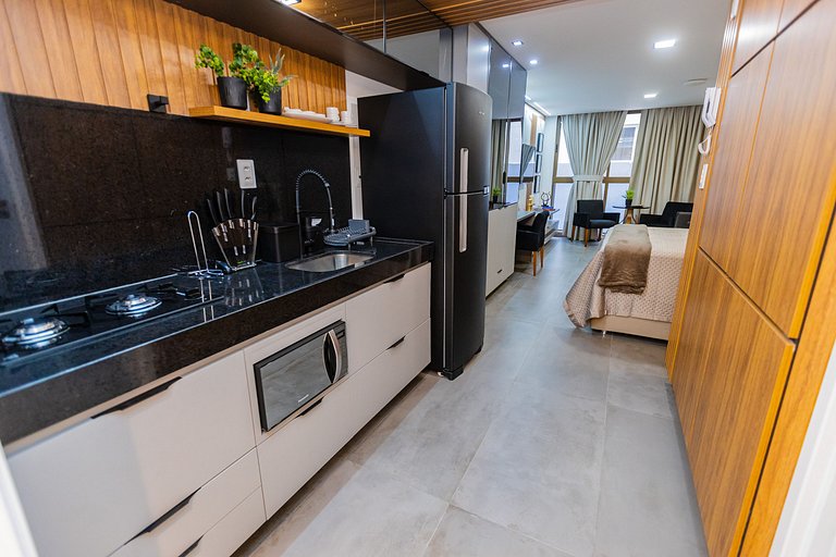 Lindo Studio alto padrao na praia do Cabo Branco