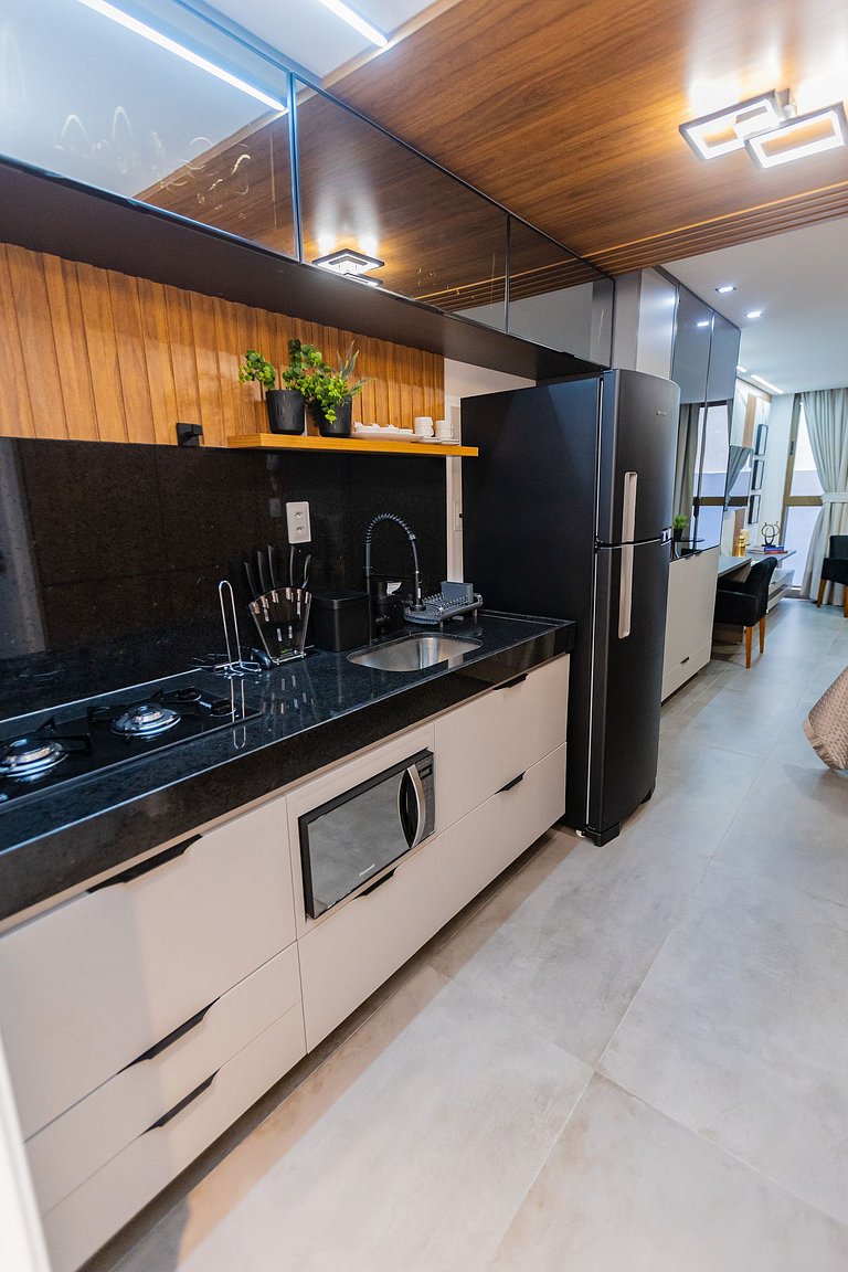 Lindo Studio alto padrao na praia do Cabo Branco