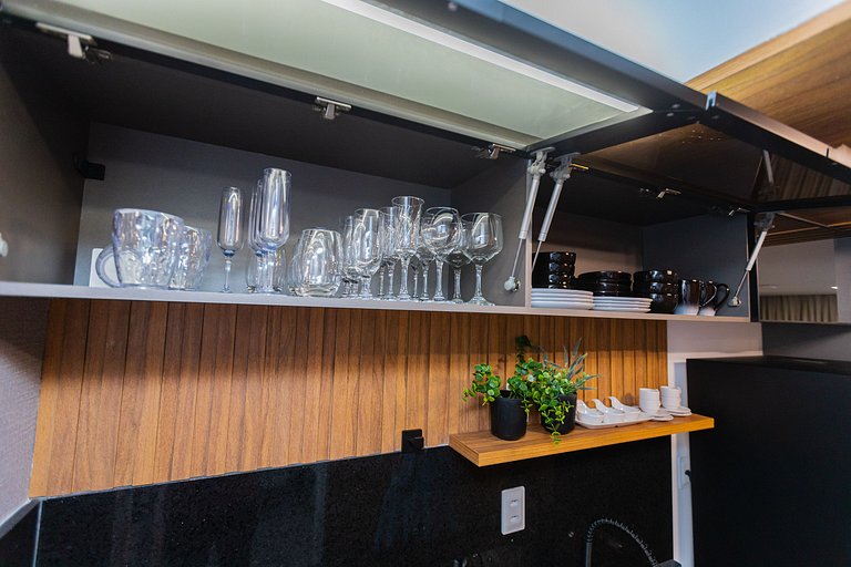 Lindo Studio alto padrao na praia do Cabo Branco