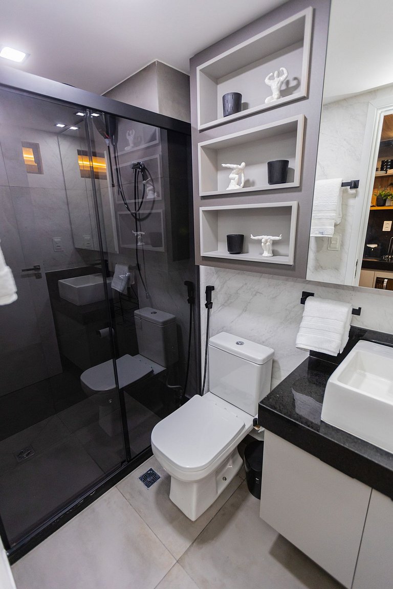 Lindo Studio alto padrao na praia do Cabo Branco