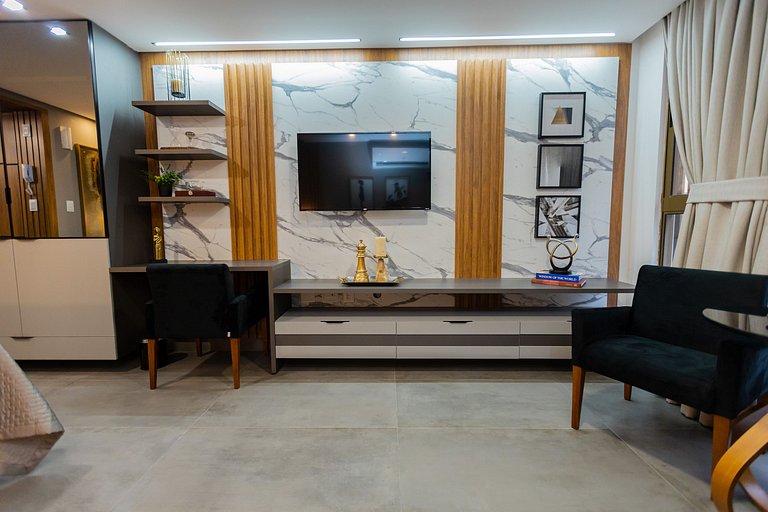 Lindo Studio alto padrao na praia do Cabo Branco