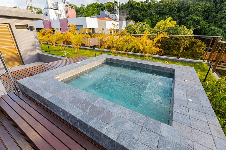 Lindo Studio alto padrao na praia do Cabo Branco