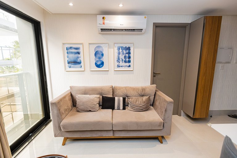 Apartamento Beira Mar do Cabo Branco, 2 suites