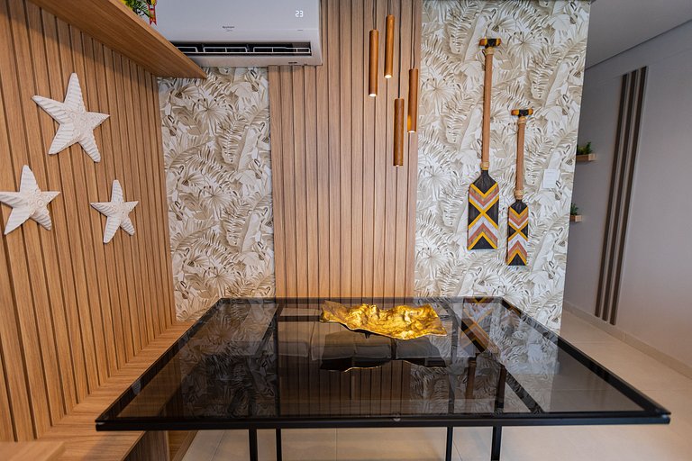 Apartamento Pe na Areia Porteira fechada 1