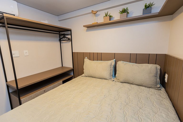 Apartamento Pe na Areia Porteira fechada 1