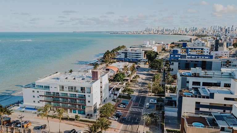 Apartamento Pe na Areia Porteira fechada 1