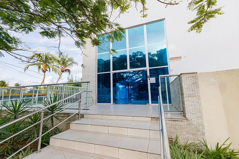 Lindo apartamento pé na areia