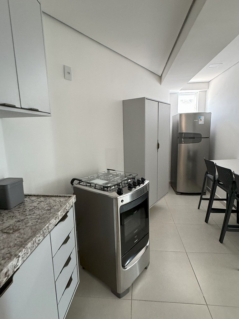 Lindo apartamento pé na areia