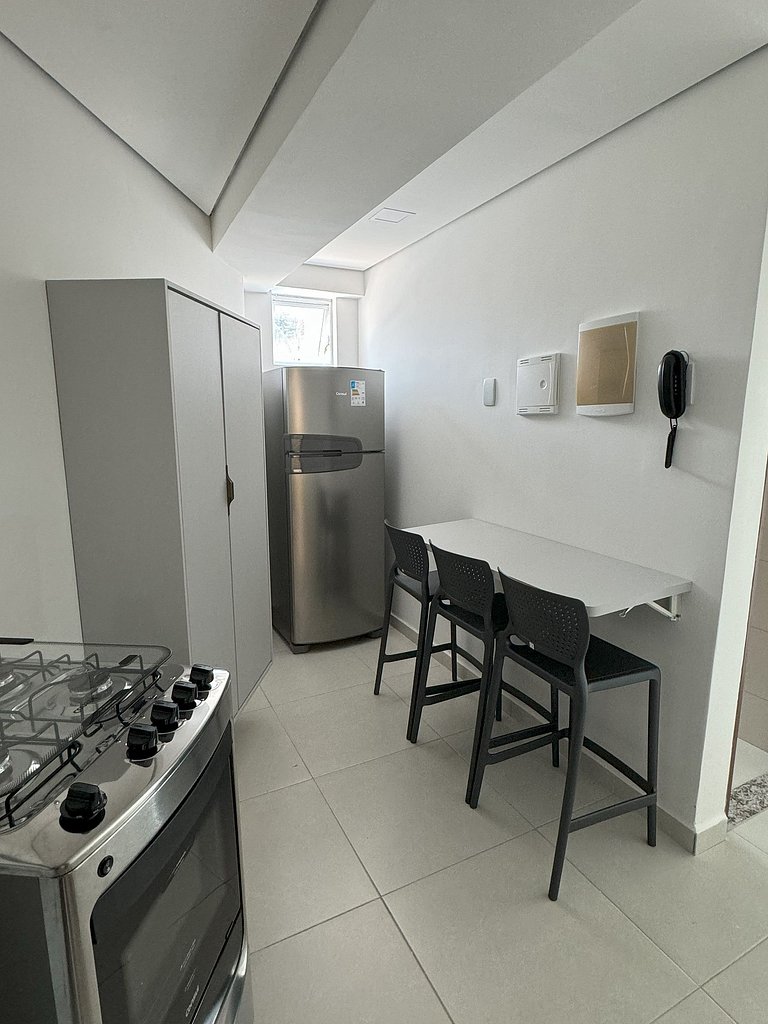 Lindo apartamento pé na areia