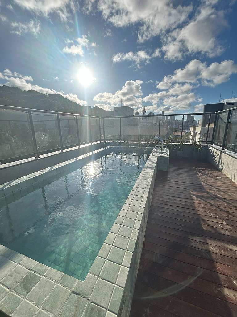 Flat Cabo Branco Aurea 50m do mar 105