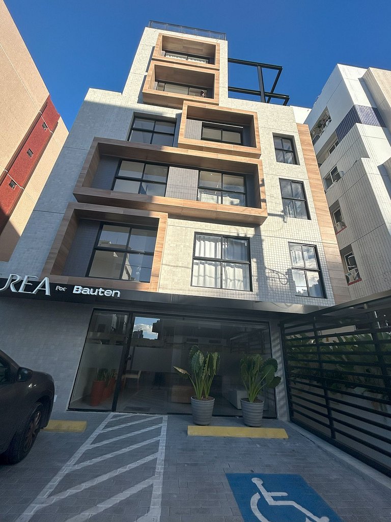 Flat cabo branco Aurea 50m do mar