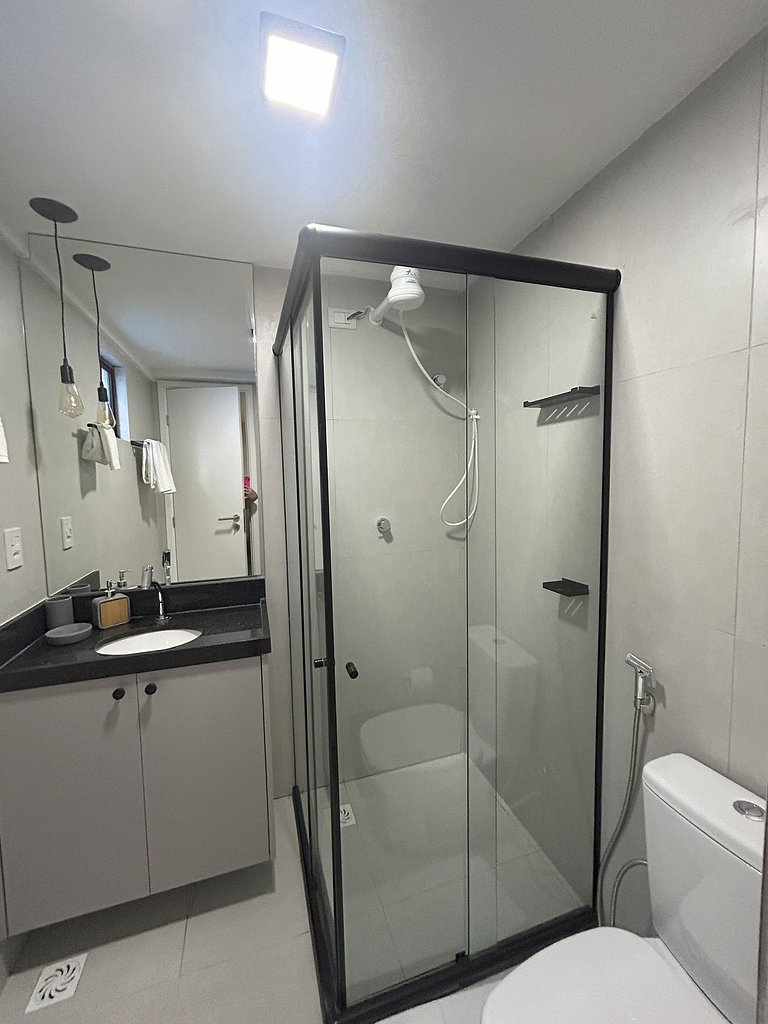 Flat Cabo Branco Aurea 50m do mar 105