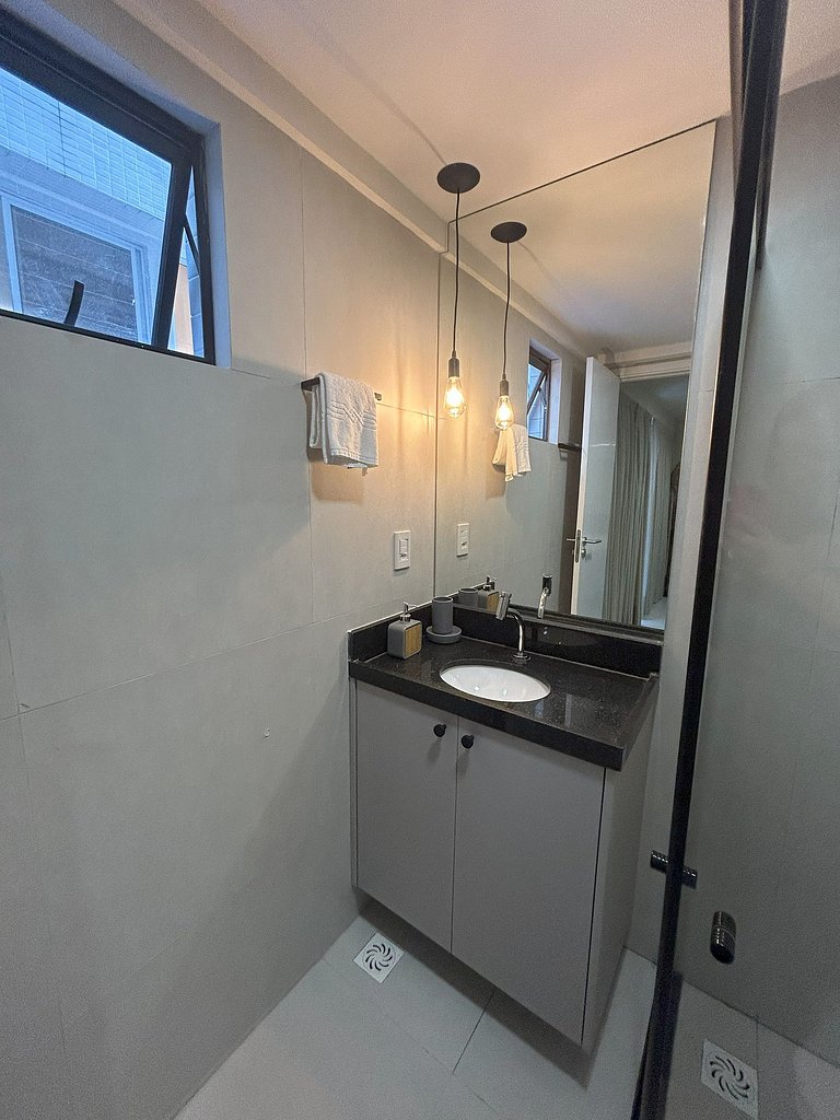 Flat Cabo Branco Aurea 50m do mar 105