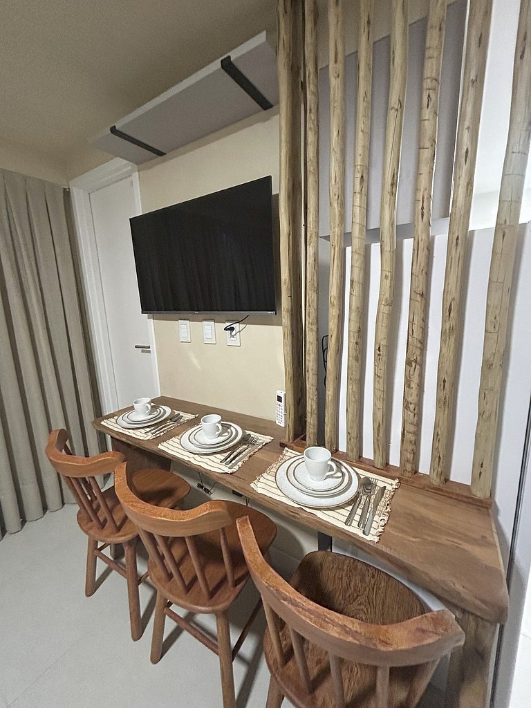 Flat Cabo Branco Aurea 50m do mar 105