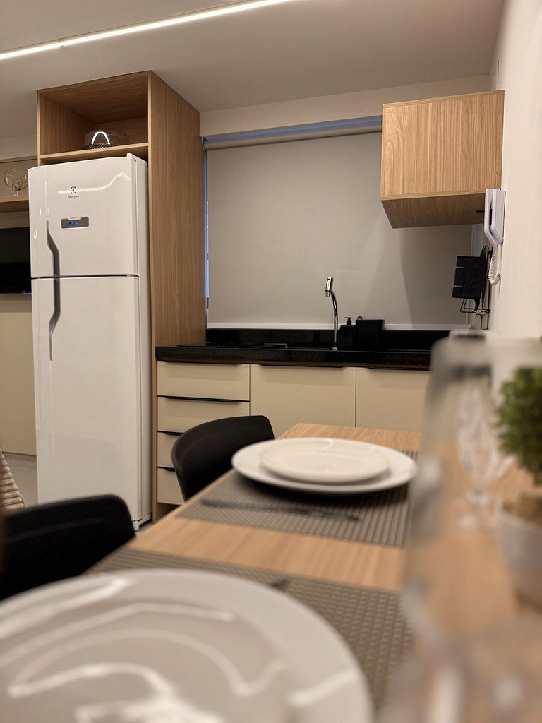 Flat Cabo Branco Aurea 50m do mar 306