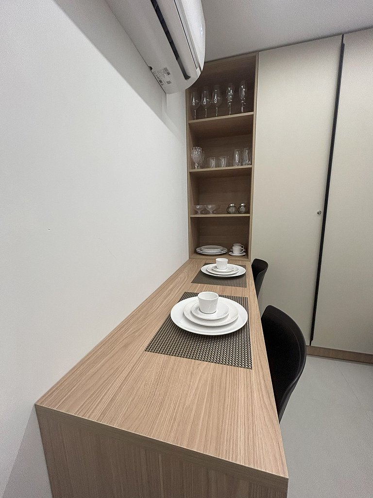 Flat Cabo Branco Aurea 50m do mar 306