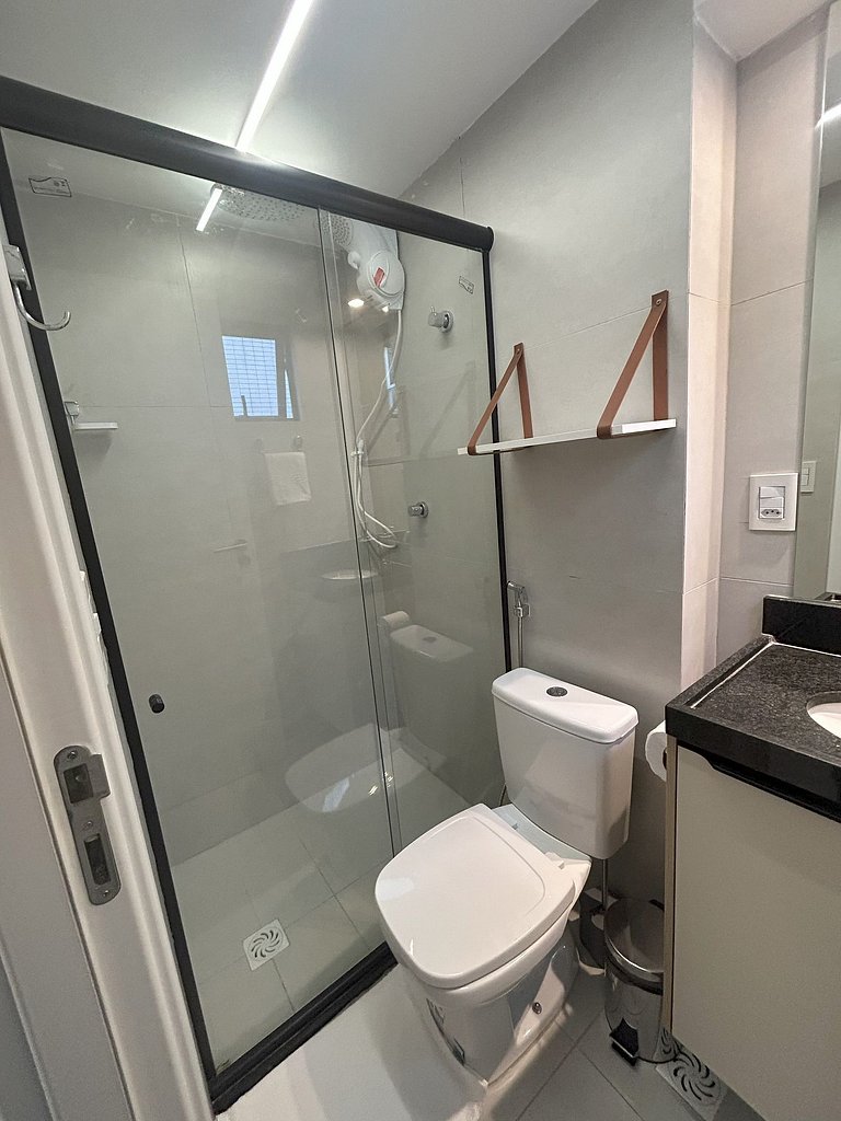 Flat Cabo Branco Aurea 50m do mar 306