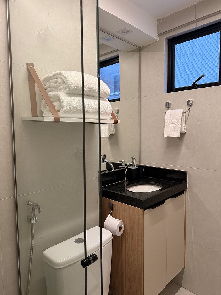 Flat Cabo Branco Aurea 50m do mar 306