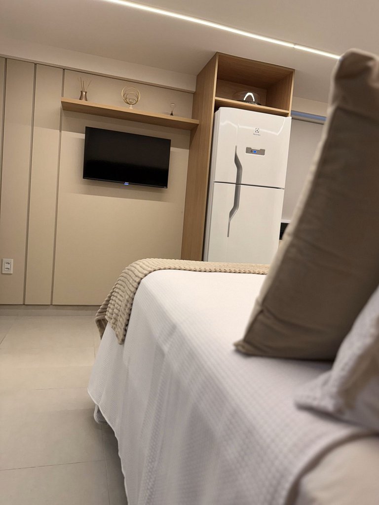 Flat Cabo Branco Aurea 50m do mar 306