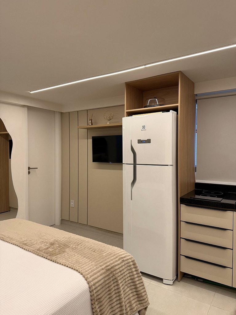 Flat Cabo Branco Aurea 50m do mar 306