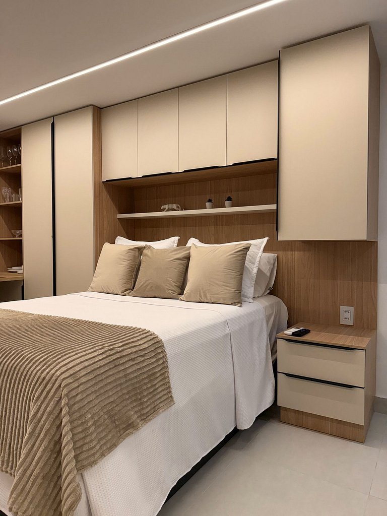 Flat Cabo Branco Aurea 50m do mar 306