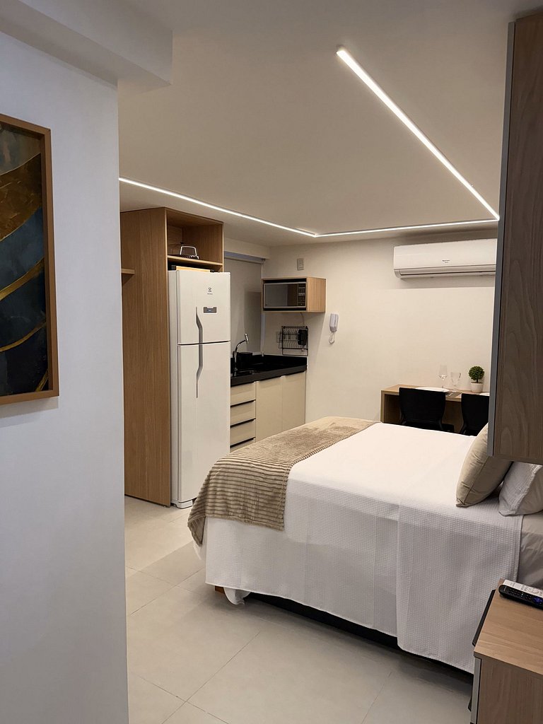 Flat Cabo Branco Aurea 50m do mar 306