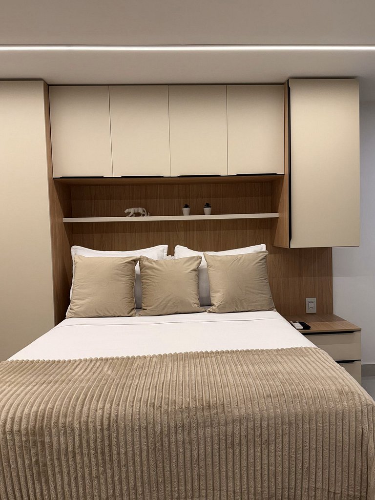 Flat Cabo Branco Aurea 50m do mar 306