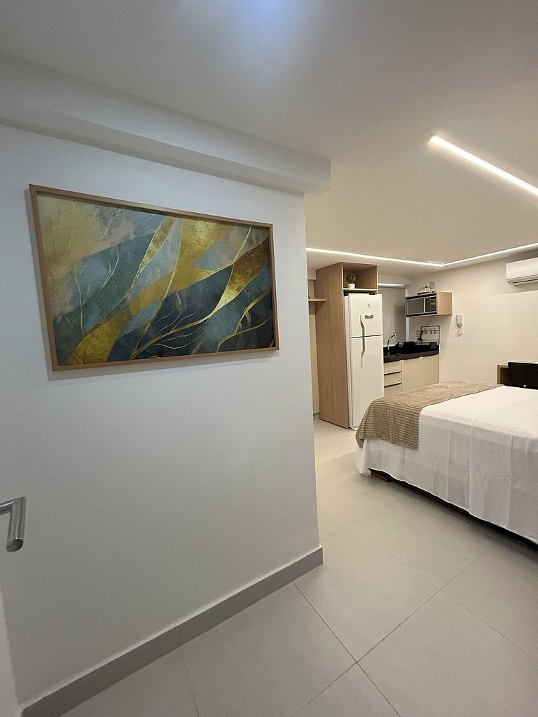 Flat Cabo Branco Aurea 50m do mar 306