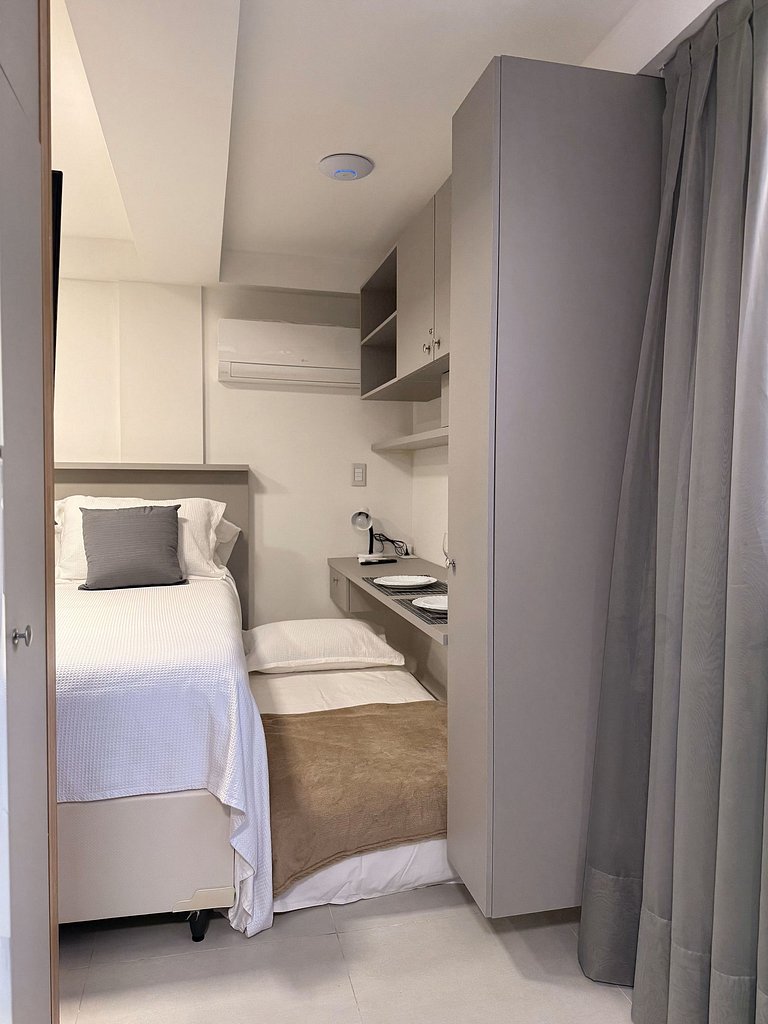 Flat Cabo Branco Aurea 50m do mar 411