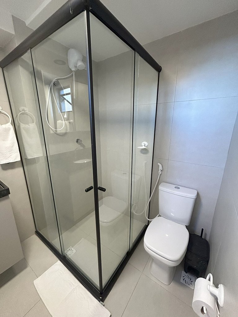 Flat Cabo Branco Aurea 50m do mar 411