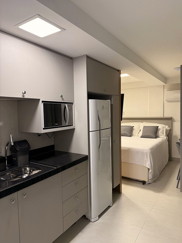 Flat Cabo Branco Aurea 50m do mar 411