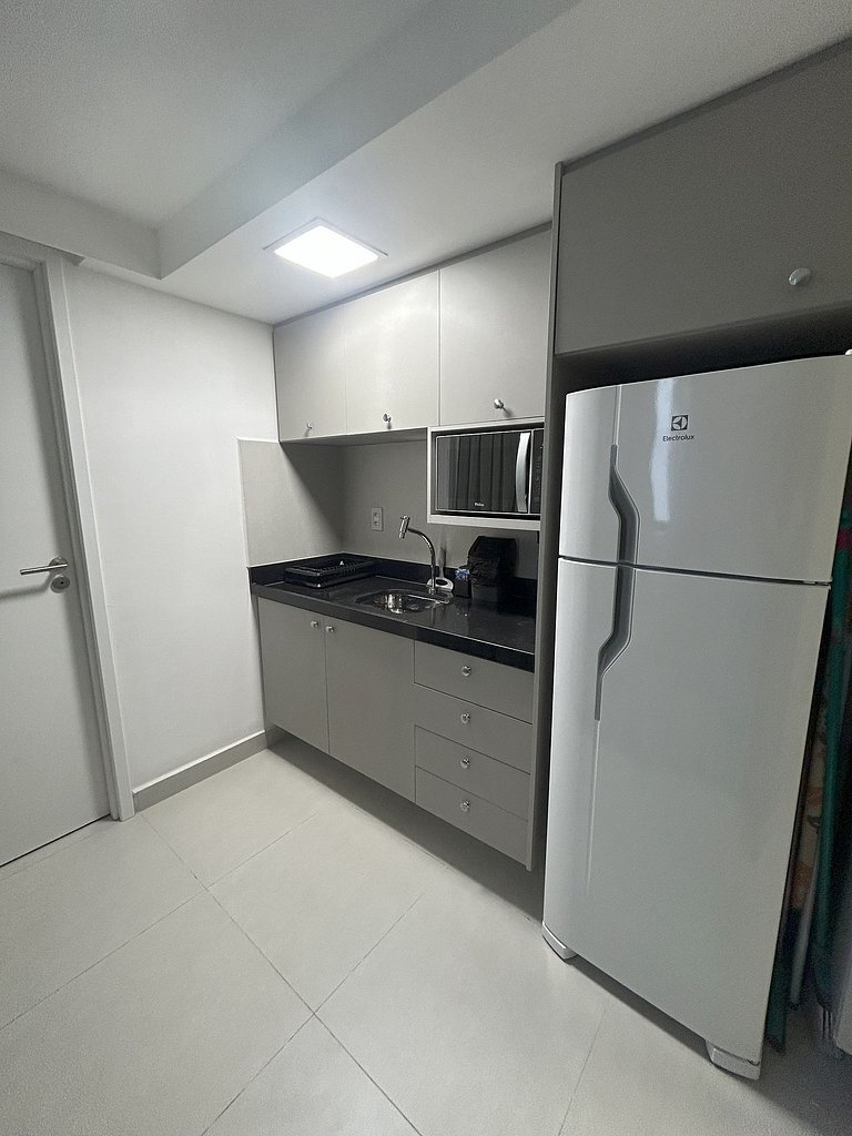 Flat Cabo Branco Aurea 50m do mar 411