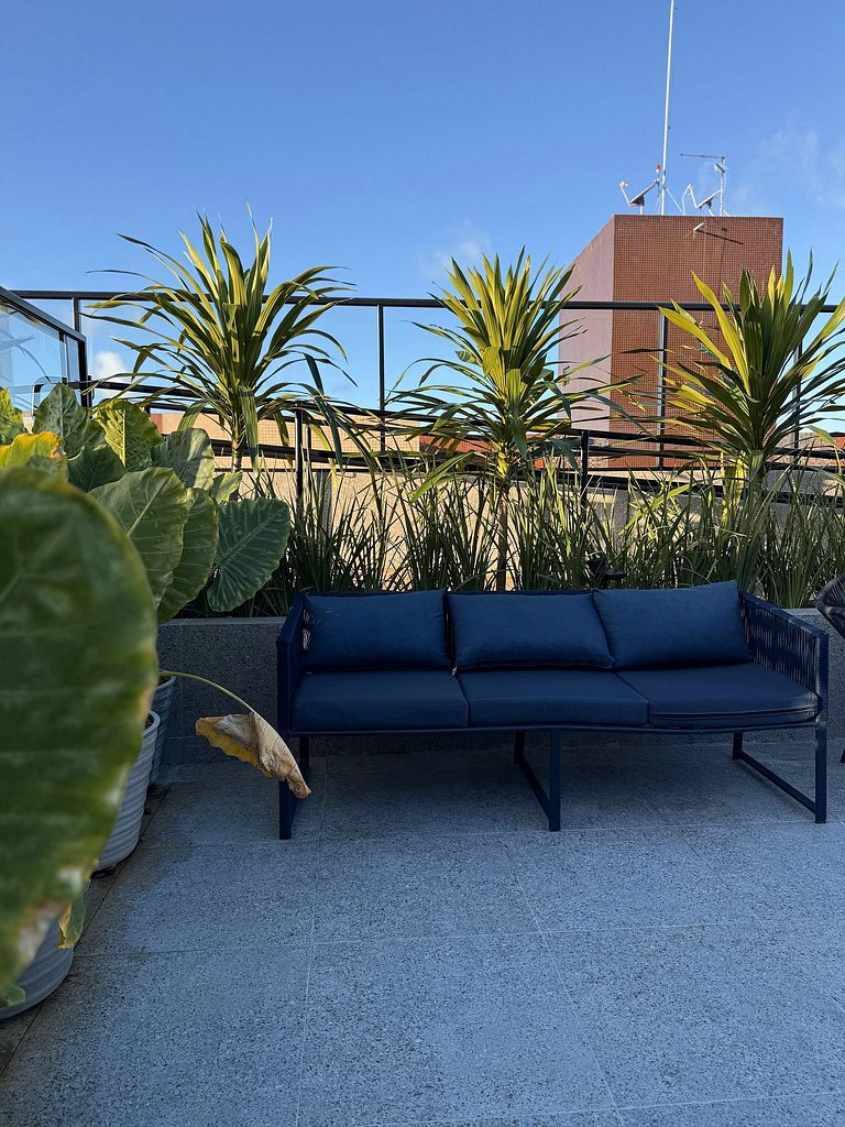 Estudio na praia do Cabo branco