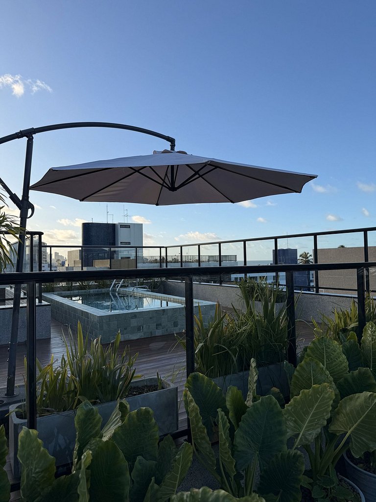 Estudio na praia do Cabo branco