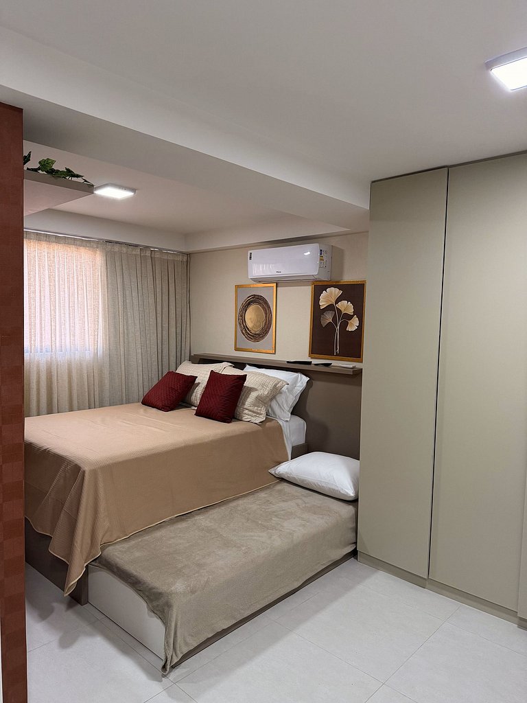 Estudio na praia do Cabo branco