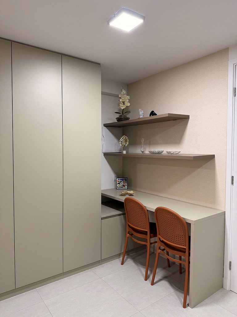 Flat Cabo Branco Aurea 50m do mar 602