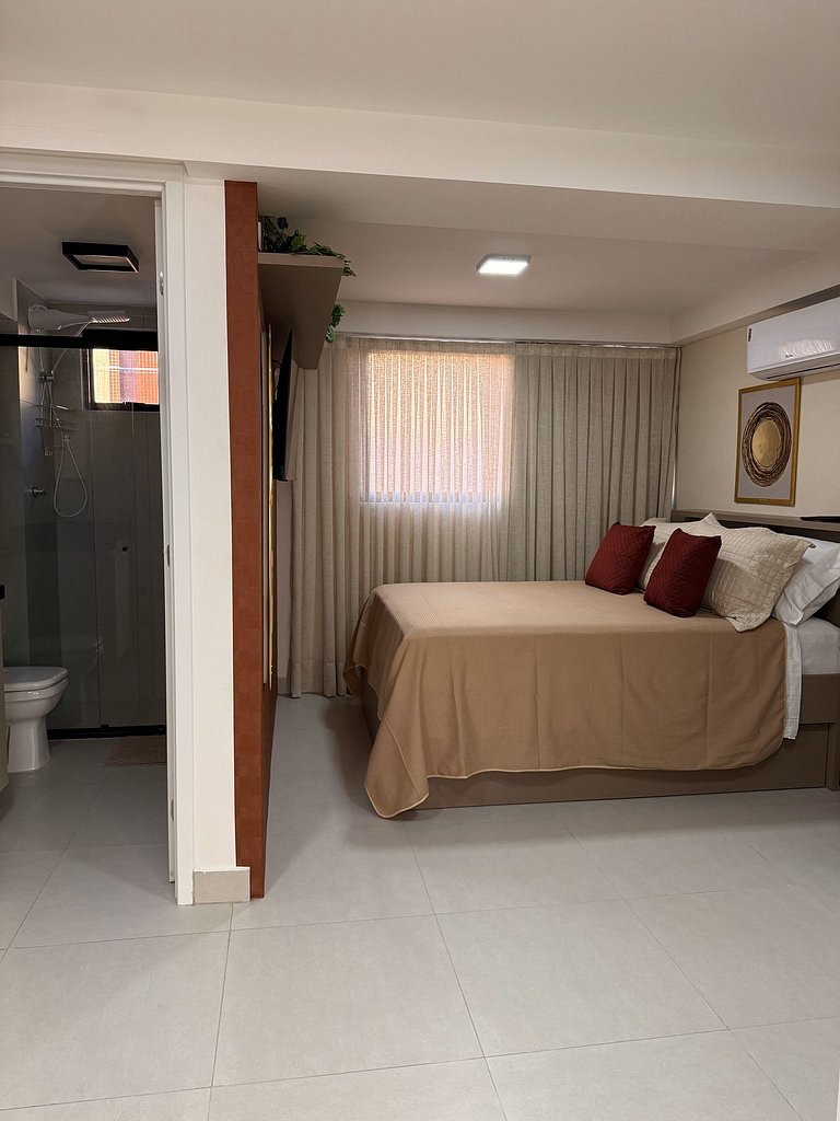 Flat Cabo Branco Aurea 50m do mar 602