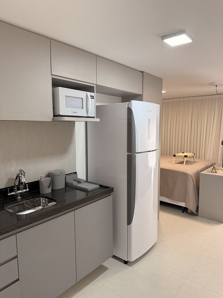 Flat Cabo Branco Aurea 50m do mar 402