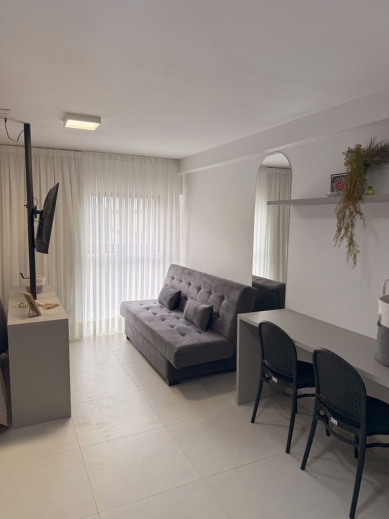 Flat Cabo Branco Aurea 50m do mar 402