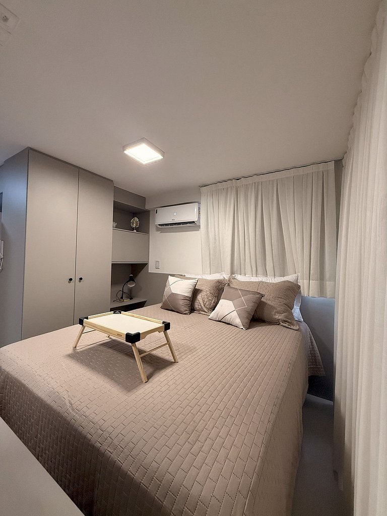 Flat Cabo Branco Aurea 50m do mar 402