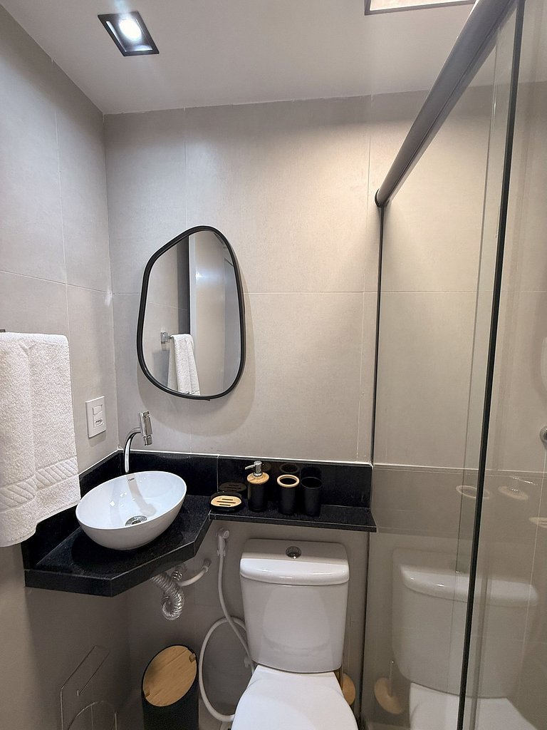 Flat Cabo Branco Aurea 50m do mar 402