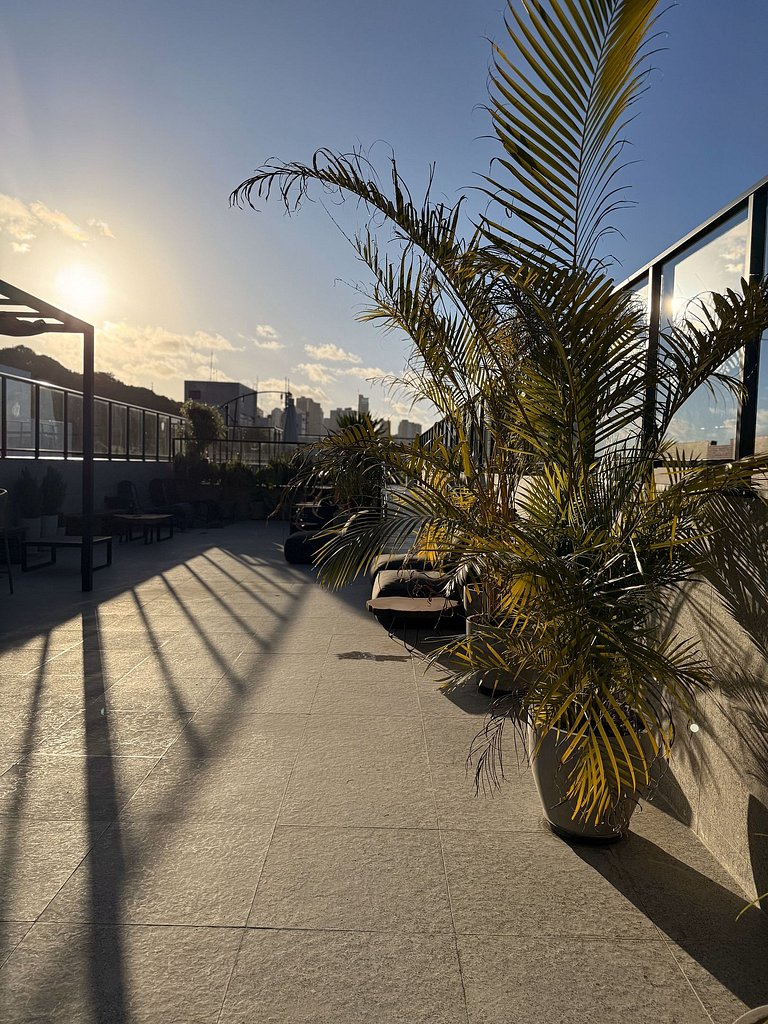 Flat Cabo Branco Aurea 50m do mar 402