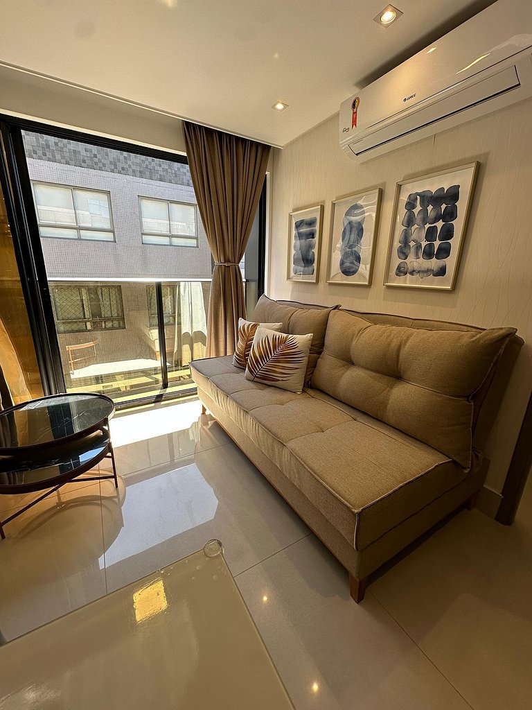 Apartamento Beira Mar do Cabo Branco, 2 suites
