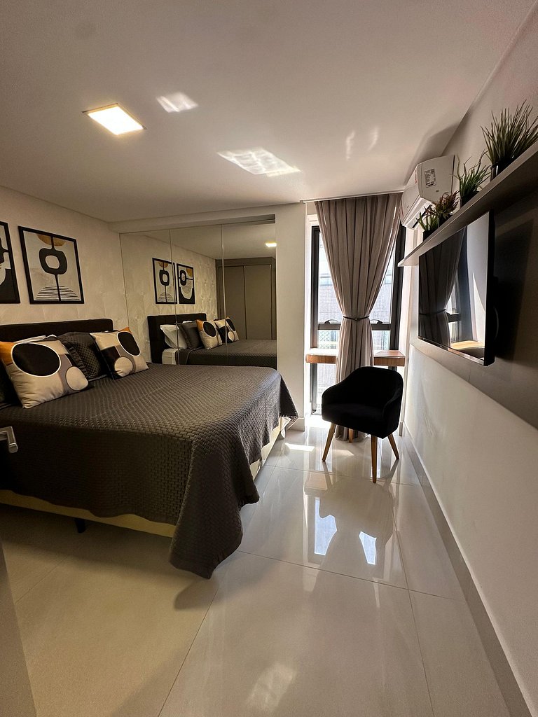 Fortune · Apartamento Beira Mar do Cabo Branco, 2 suites