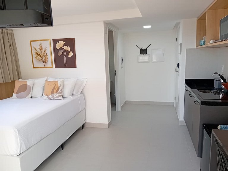 Studio Cabo Branco Aurea 50m do mar 601